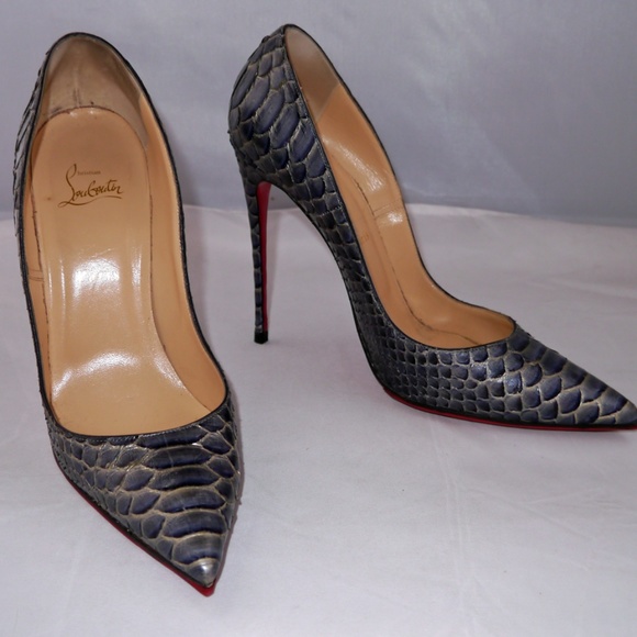 Christian Louboutin Shoes - Christian Louboutin So Kates 120 Python